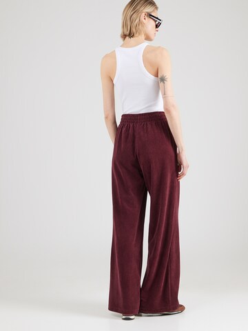 Wide Leg Pantalon 'ESS' ADIDAS ORIGINALS en rouge