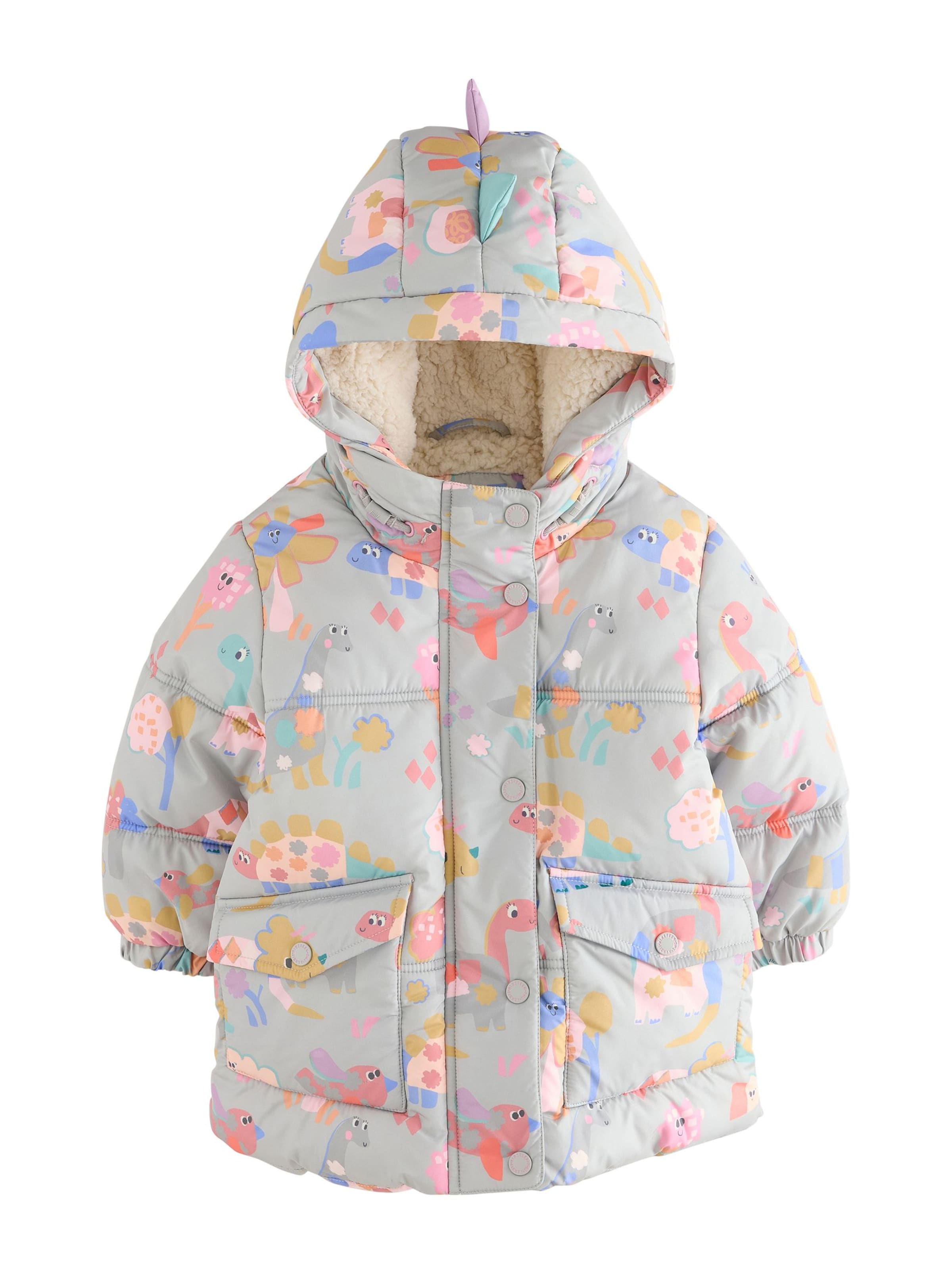 Next Kurtka zimowa w kolorze szary: przód