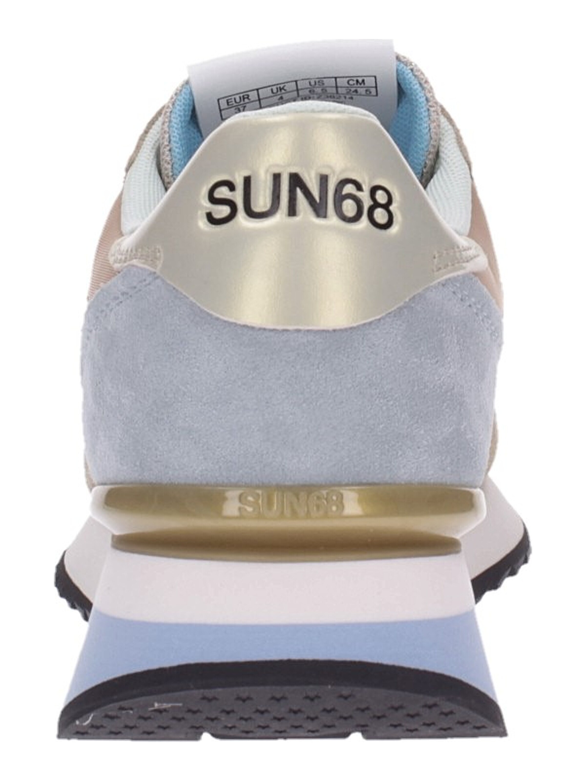 Sneaker bassa 'Sun68 Sneakers Stargirl Glitter Logo' di SUN68 in beige
