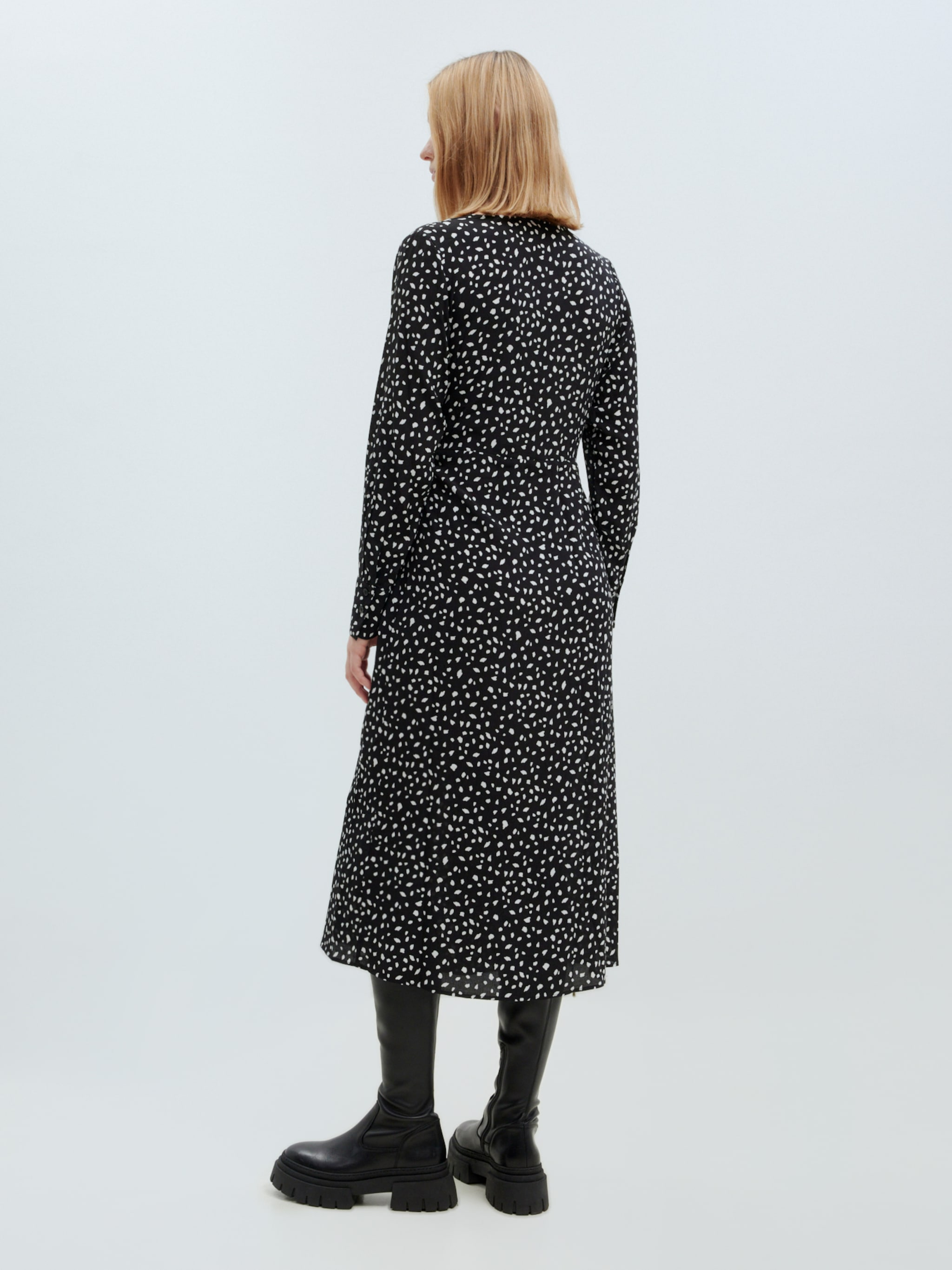 EDITED Producten Jurk 'Anusha' Zwart