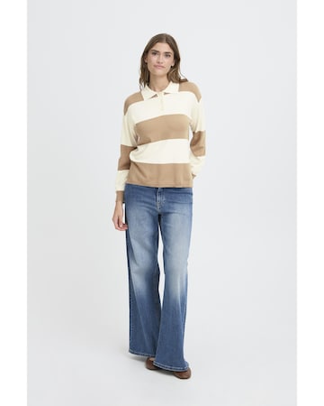 ICHI Sweater in Beige