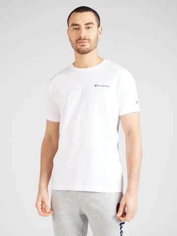 Champion Authentic Athletic Apparel Тениска в черно: отпред