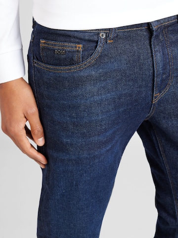 BOSS Black regular Jeans 'Maine3' i blå