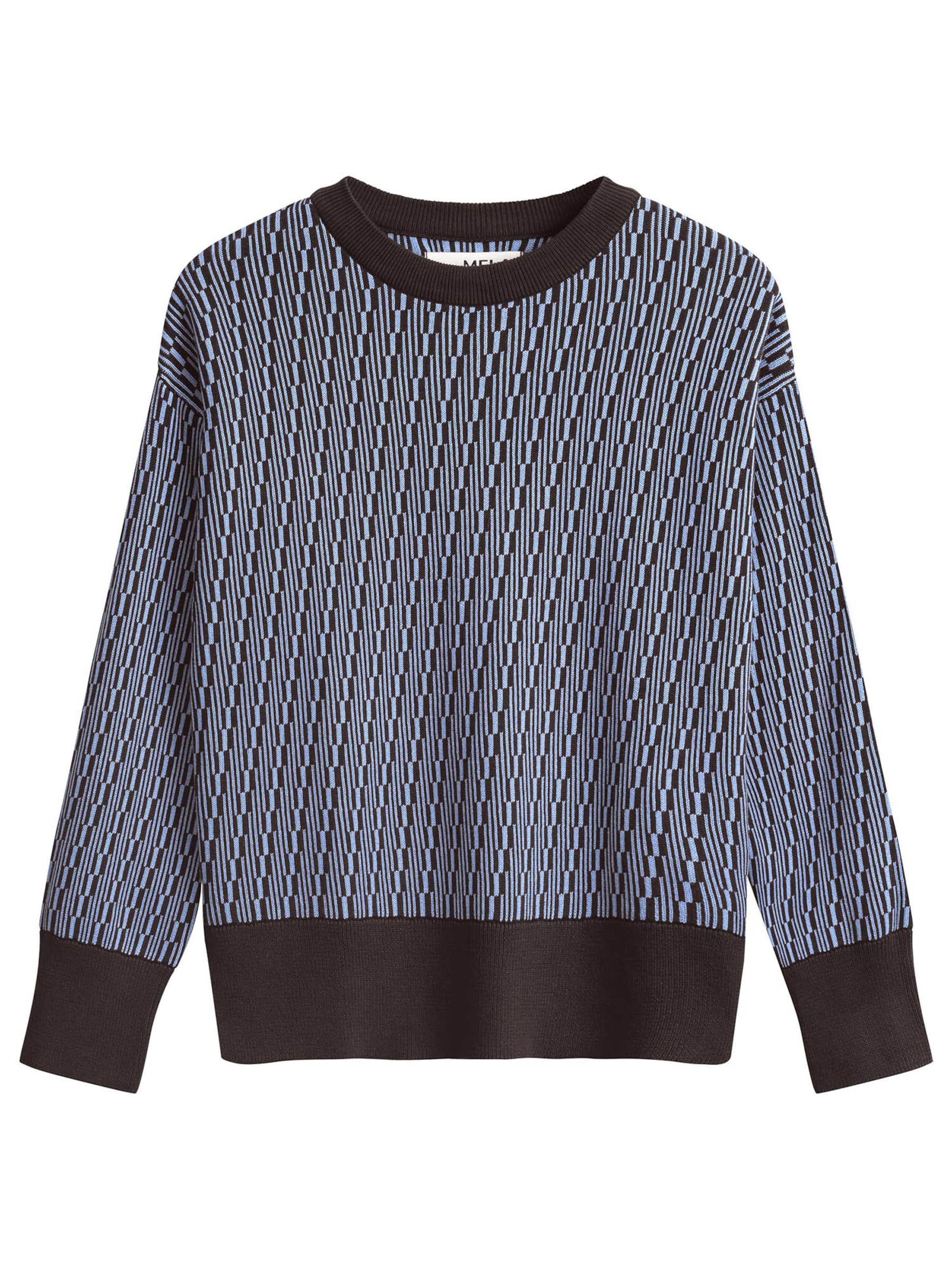 Pull-over 'Faiza' MELA en marron : devant