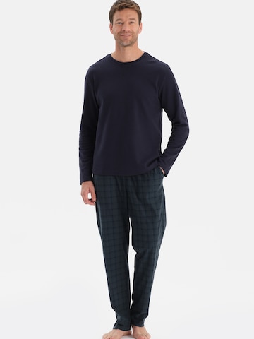 Dagi Pyžamo dlouhé – modrá: přední strana