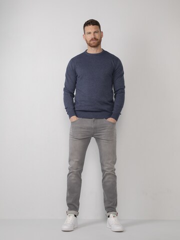 Petrol Industries Pullover in Blau