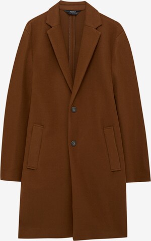 Manteau mi-saison Pull&Bear en marron : devant