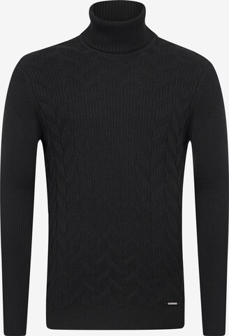 Pullover 'Truff' di Sir Raymond Tailor in nero: frontale