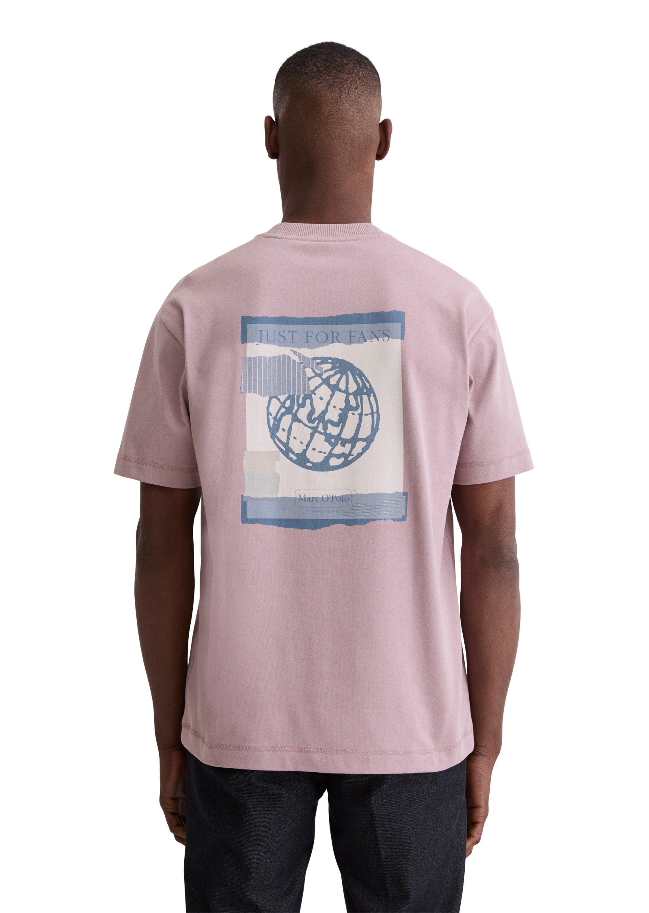 Marc O'Polo Shirt in Purple: front