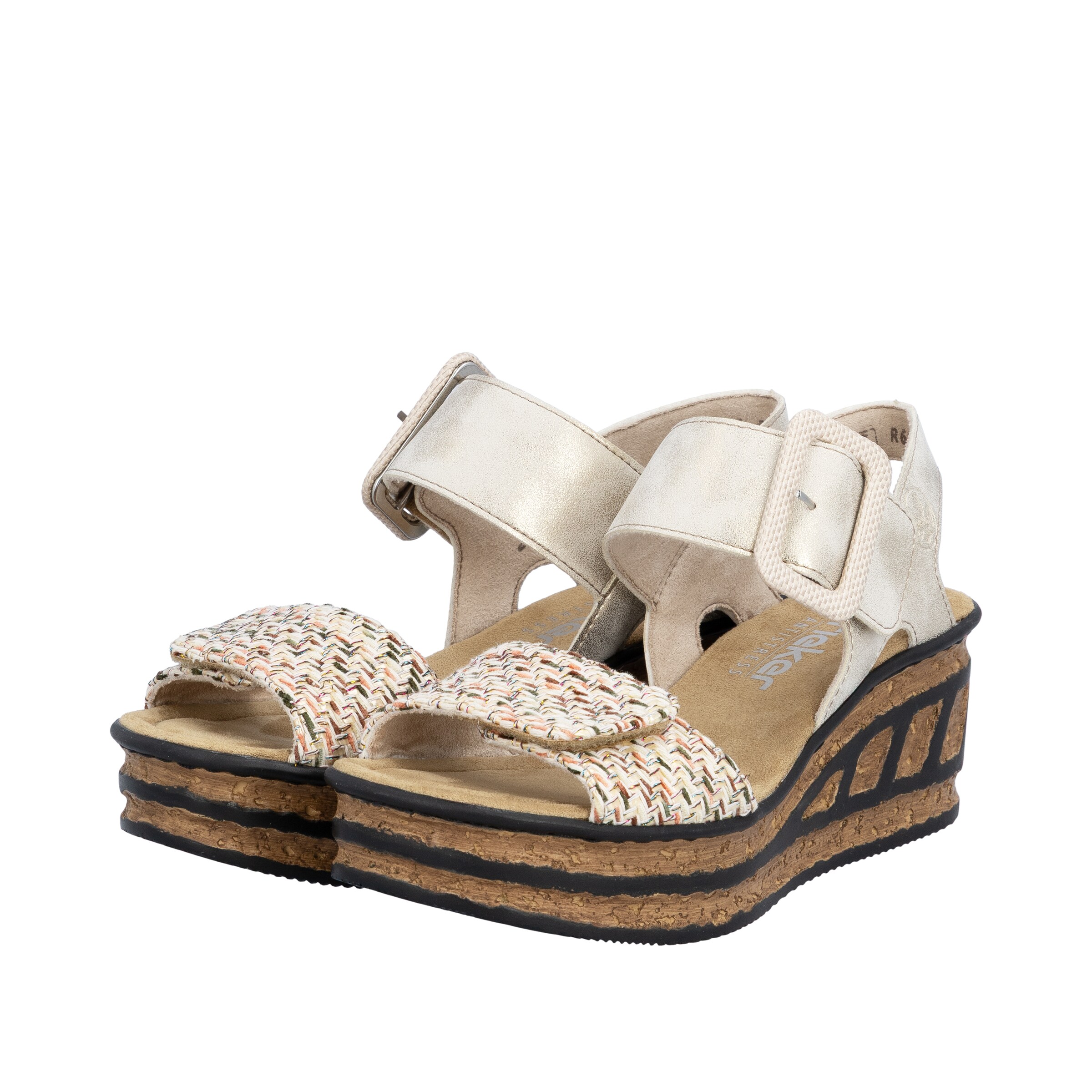 Rieker Sandals '68172' in White
