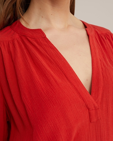Robe-chemise WE Fashion en rouge