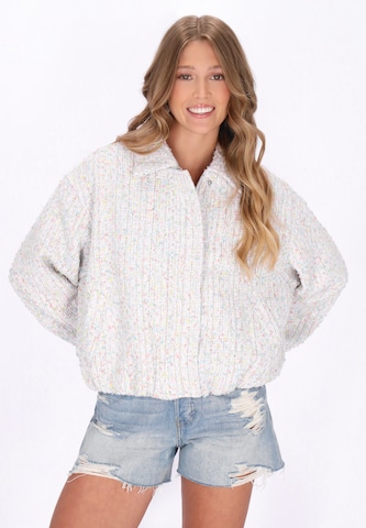 IZIA - Chaqueta de entretiempo en blanco: frente