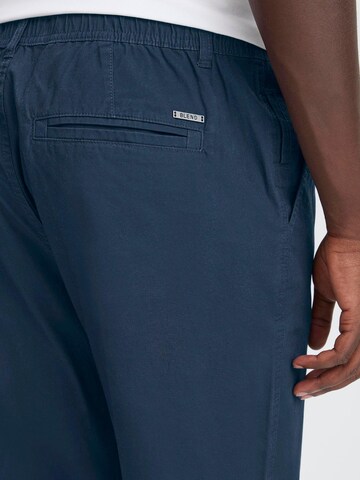 BLEND Regular Chino 'Tiago' in Blauw