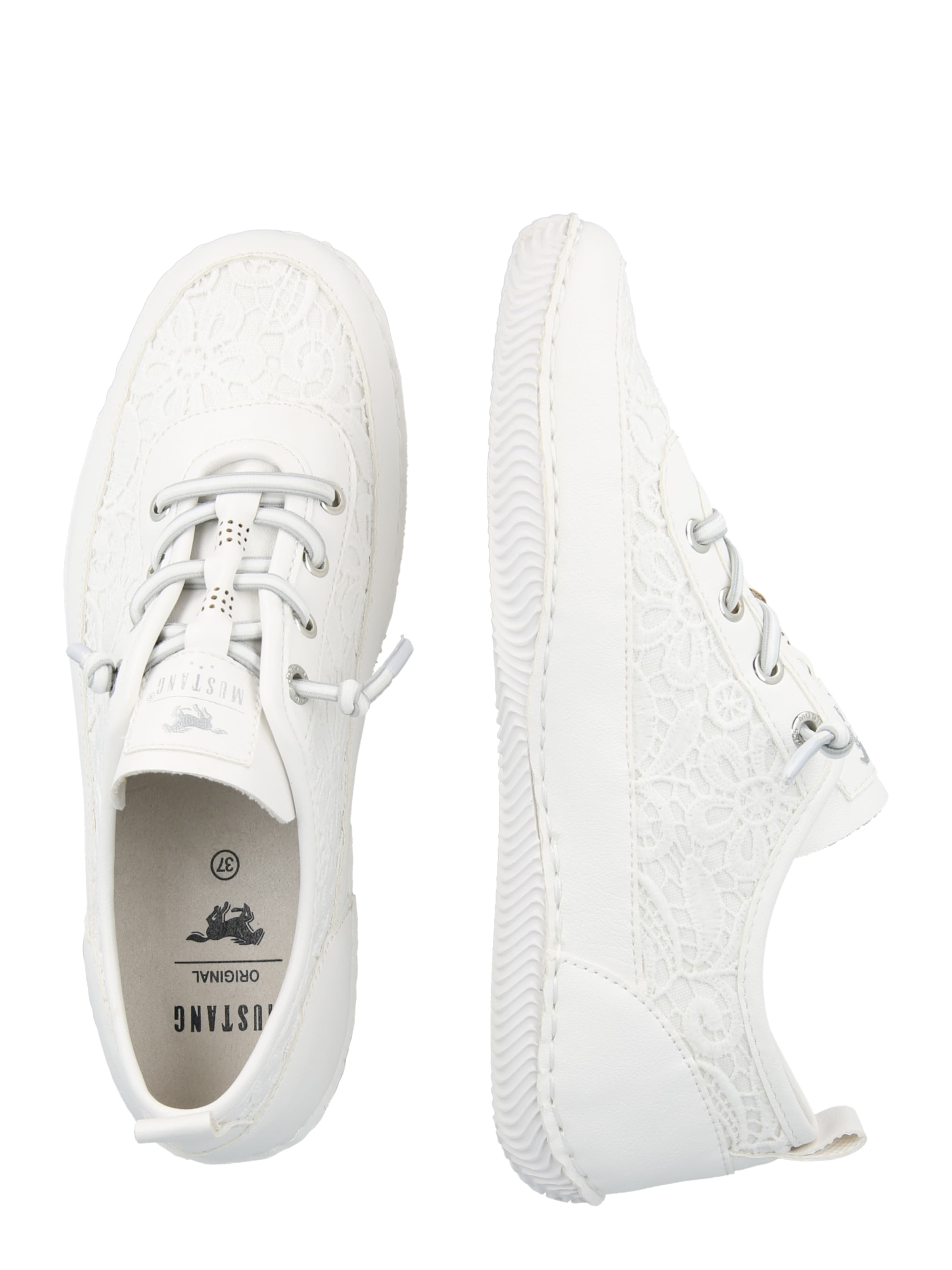 MUSTANG Sneakers laag in Wit