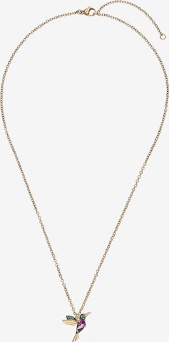 Einzelstück Kette 'Kolibri' in Gold: Vorderseite