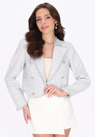 faina - Blazer en azul: frente