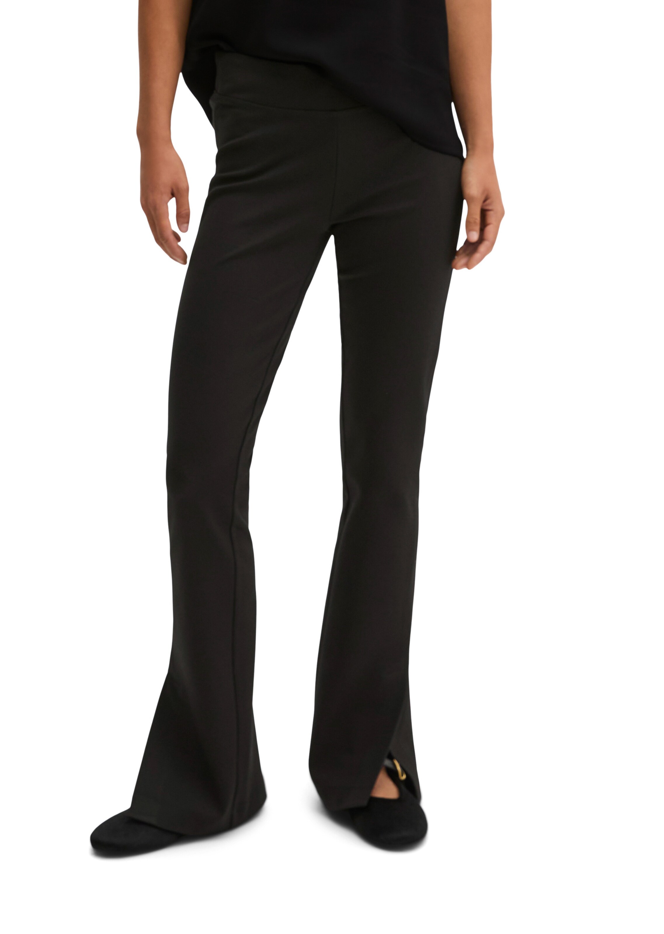 Marc O'Polo Slimfit Hose in Schwarz: Vorderseite