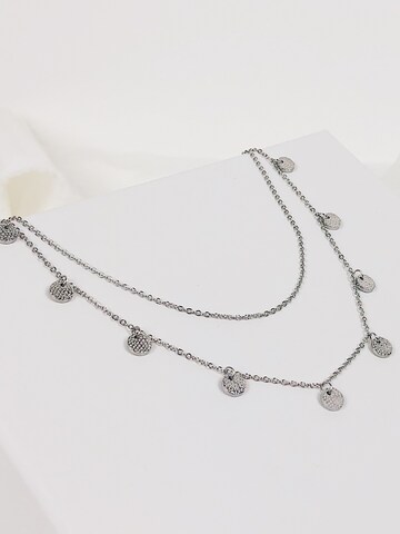 Hey Happiness Kette 'Texture' in Silber