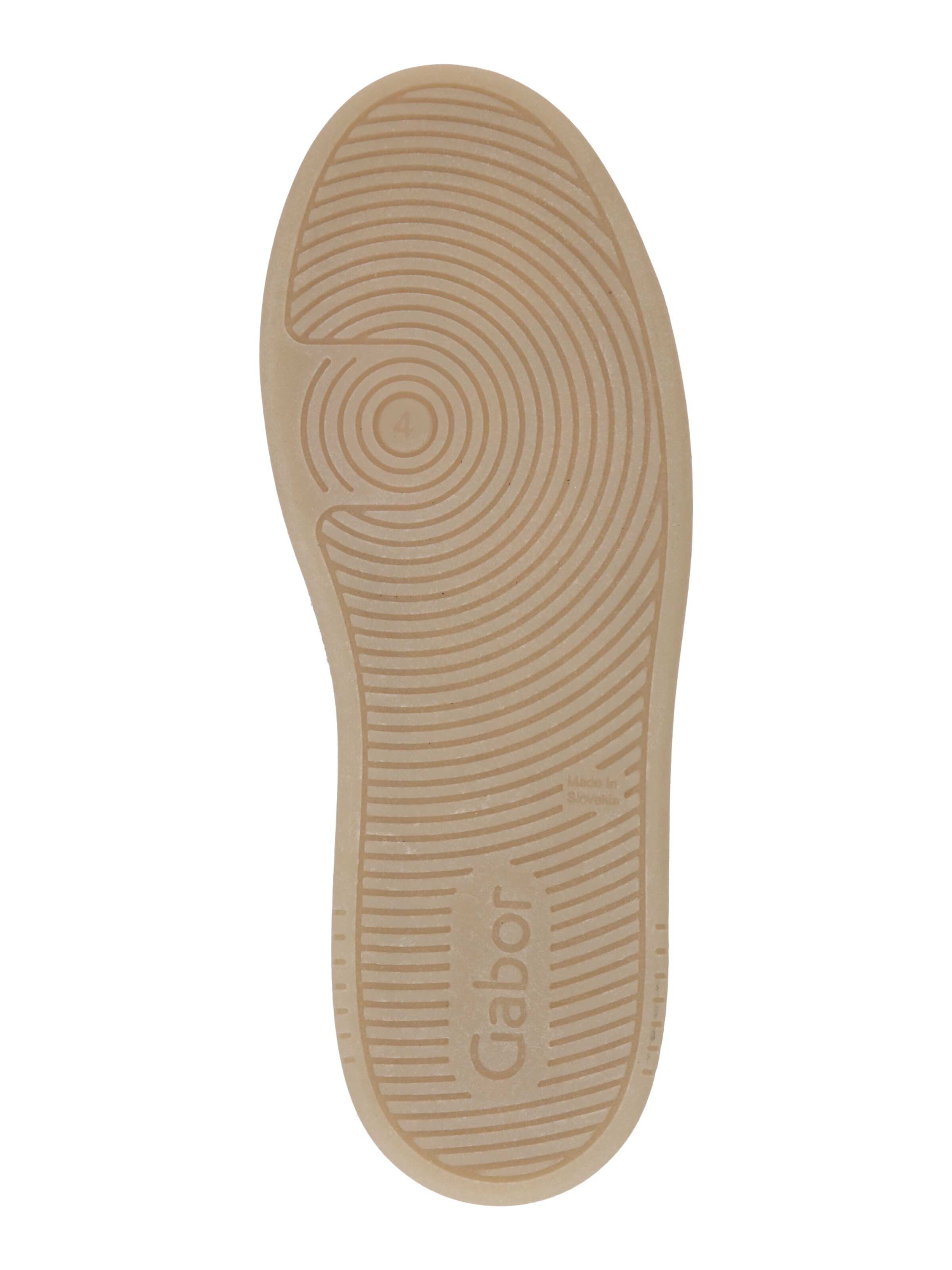 Sneaker bassa di GABOR in oro