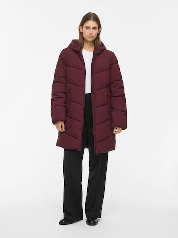 VILA Winter coat 'VILAVENDER' in Red