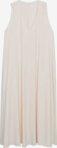 Robe 'Hipolita' MANGO en beige : devant