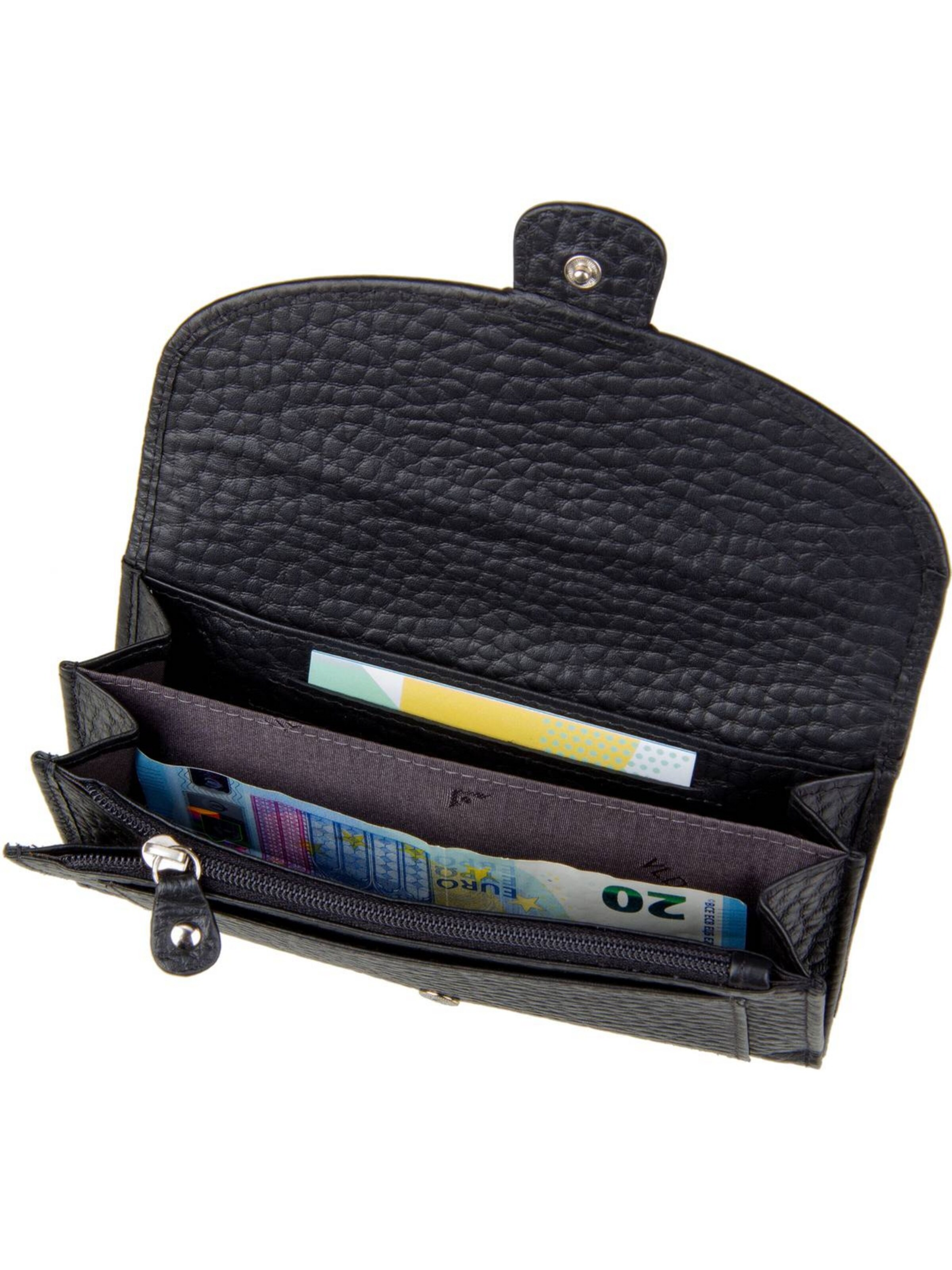 Porte-monnaies 'Hirsch' VOi en noir