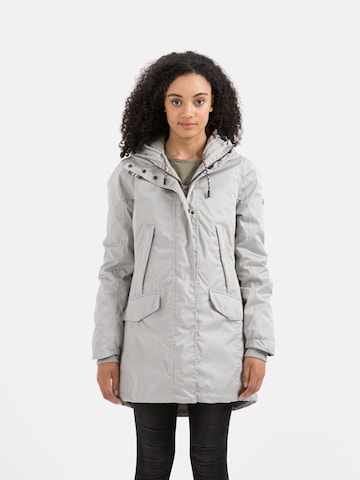 CAMEL ACTIVE Raincoat in Grey: front