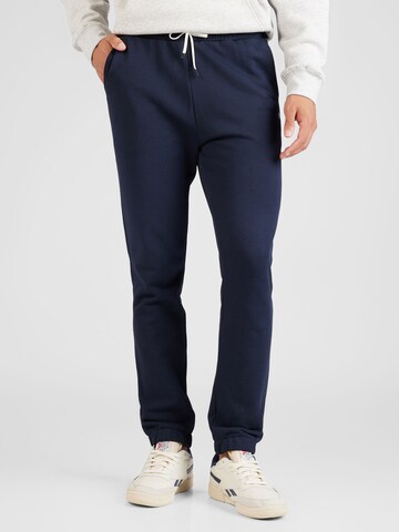 Effilé Pantalon 'Essential' SCOTCH & SODA en bleu : devant