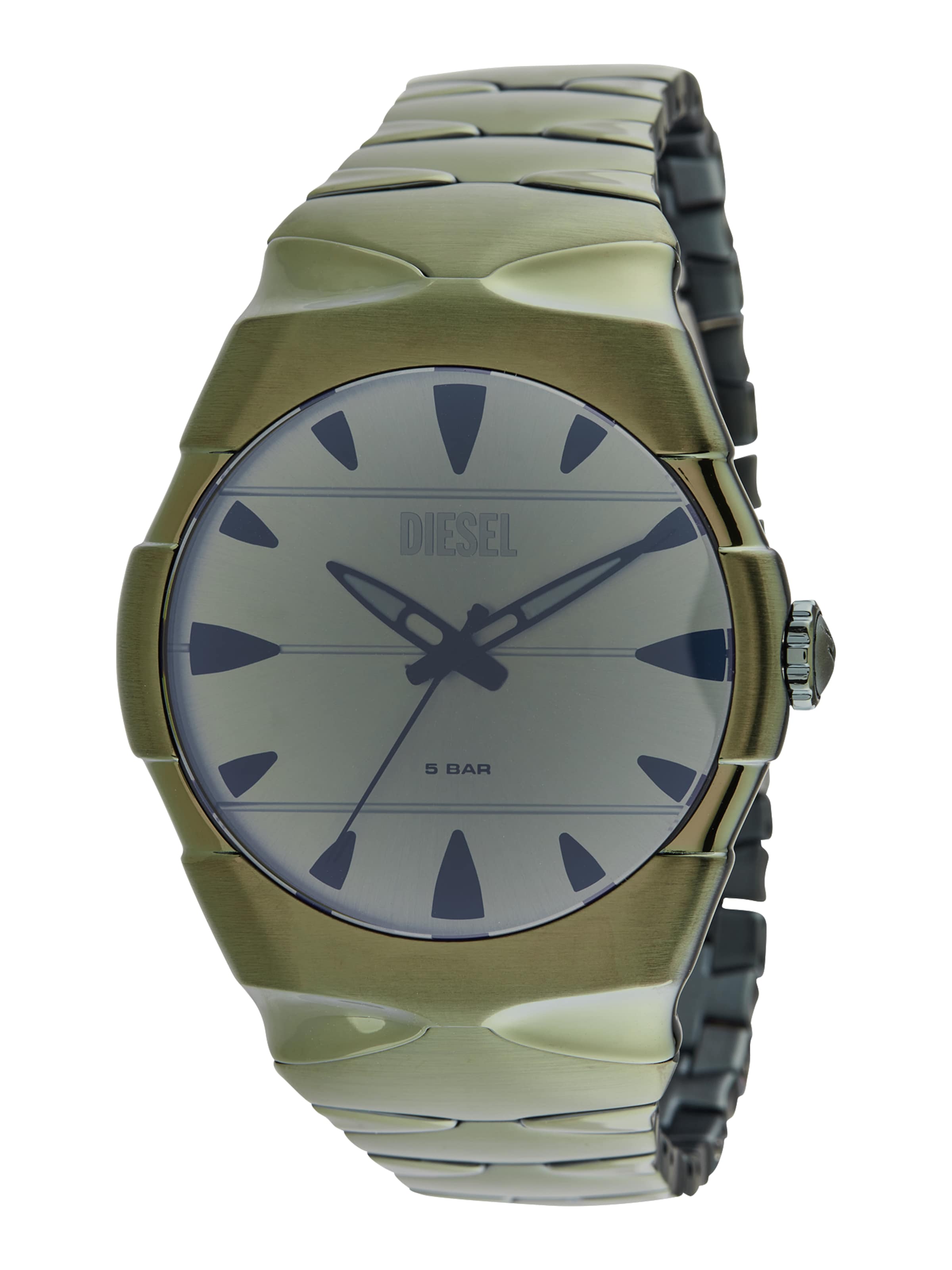 DIESEL Uhr 'D-Sruptor' in Grün: Vorderseite