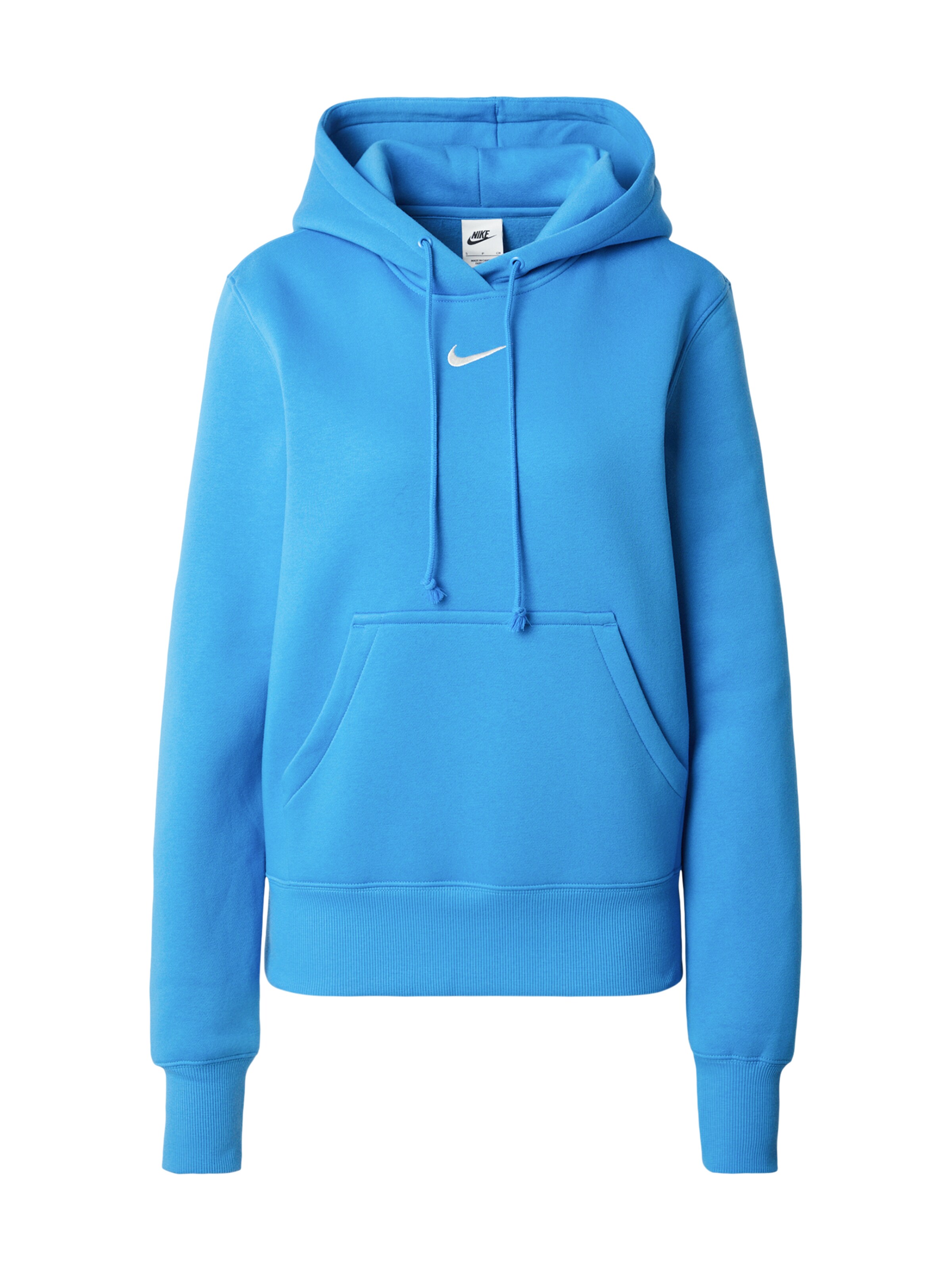 Nike SportswearSweater majica 'PHNX FLC' - plava boja: prednji dio