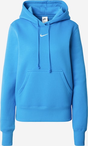 Nike SportswearSweater majica 'PHNX FLC' - plava boja: prednji dio