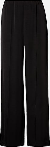 Lindex Wide Leg Hose in Schwarz: Vorderseite
