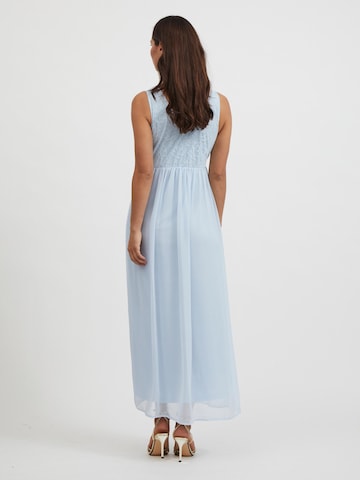 VILA Βραδινό φόρεμα 'Sancia' σε μπλε