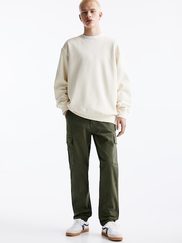 Pull&Bear Regular Broek in Groen