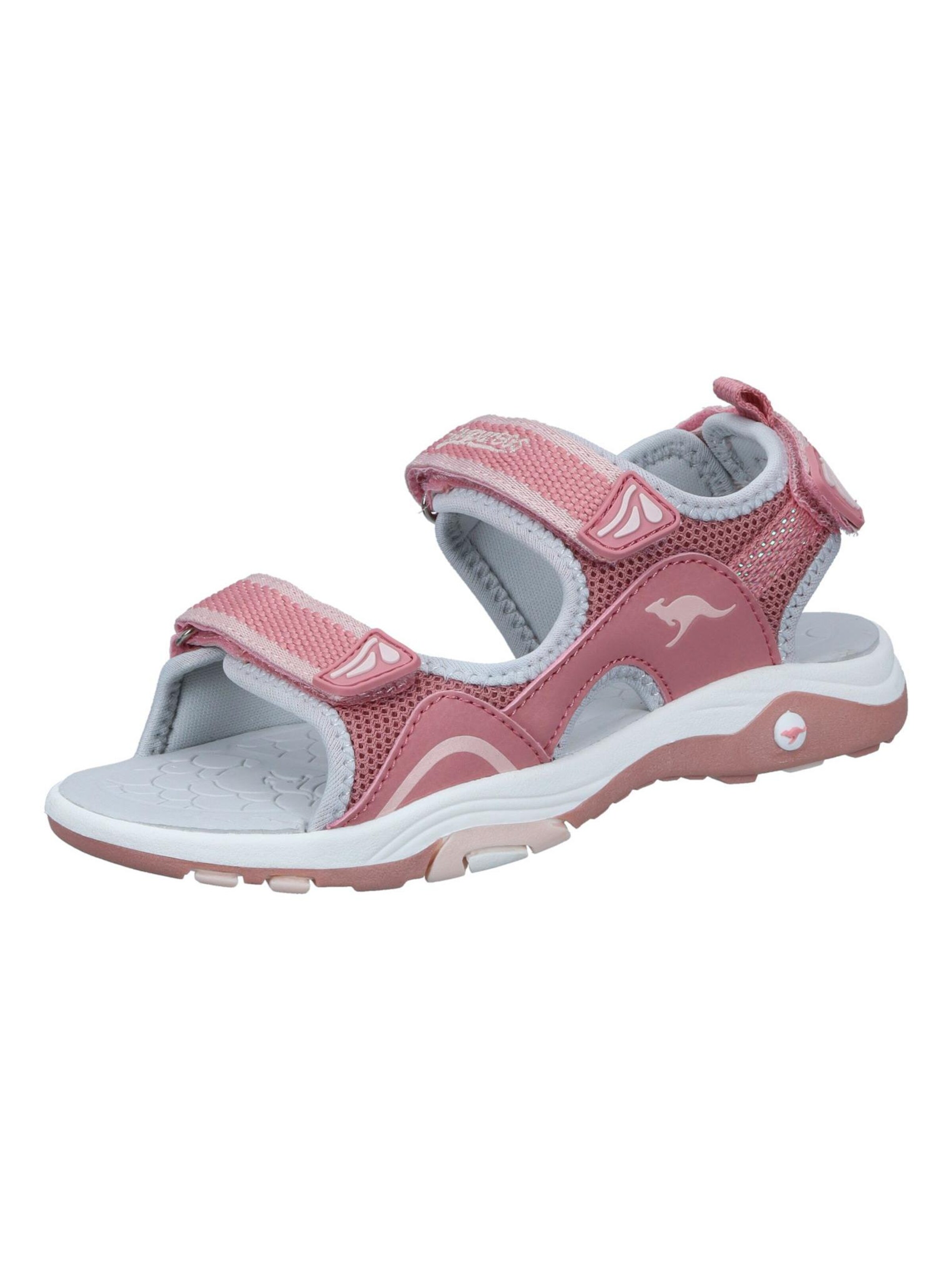 KangaROOS Sandals 'Sandaletten K-Leni Nova' in Pink: front