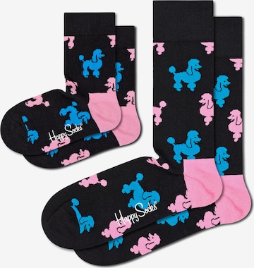 Happy Socks - Meias em preto: frente