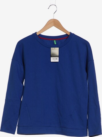 UNITED COLORS OF BENETTON Sweatshirt & Zip-Up Hoodie in S in Blue: front