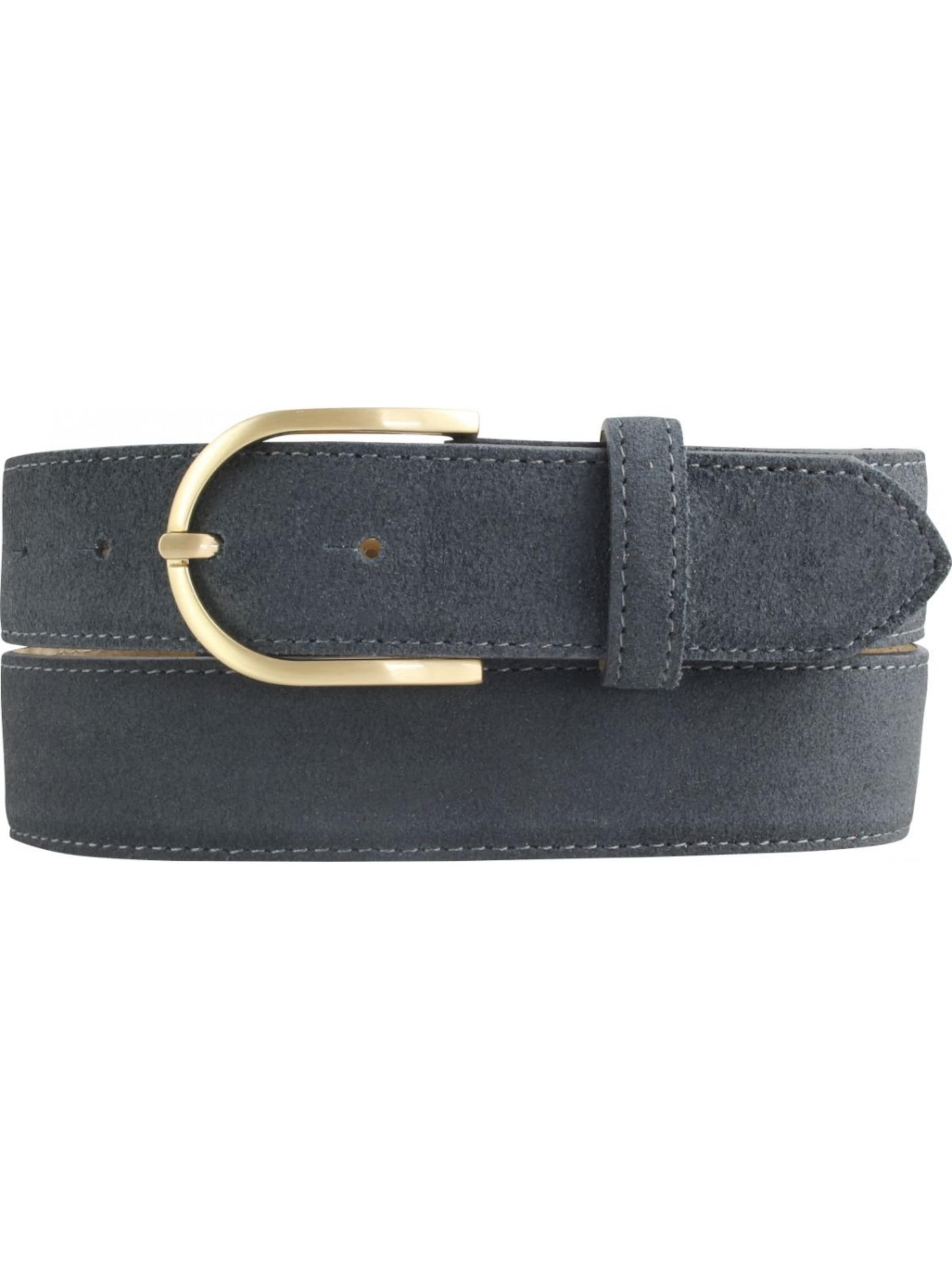 BELTINGER Gürtel 'Palermo'‌‌‌‌‌‌‌‌ in Grau: Vorderseite