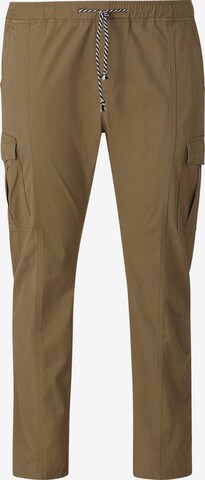 Loosefit Pantalon cargo ' Baron Kinsley ' Charles Colby en marron : devant