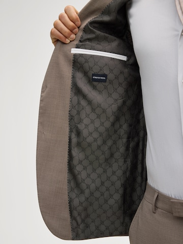 JOOP! Slim Fit Business-Sakko 'Herby' in Beige