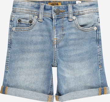 Regular Jeans 'RICK ORIGINAL' de la Jack & Jones Junior pe albastru: față