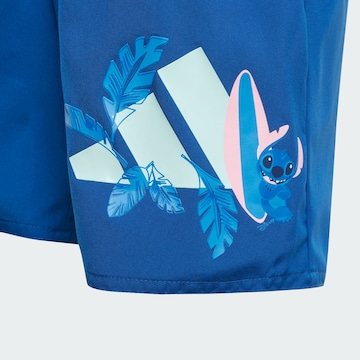 ADIDAS SPORTSWEAR Badeshorts 'x Disney Lilo and Stitch' in Blau
