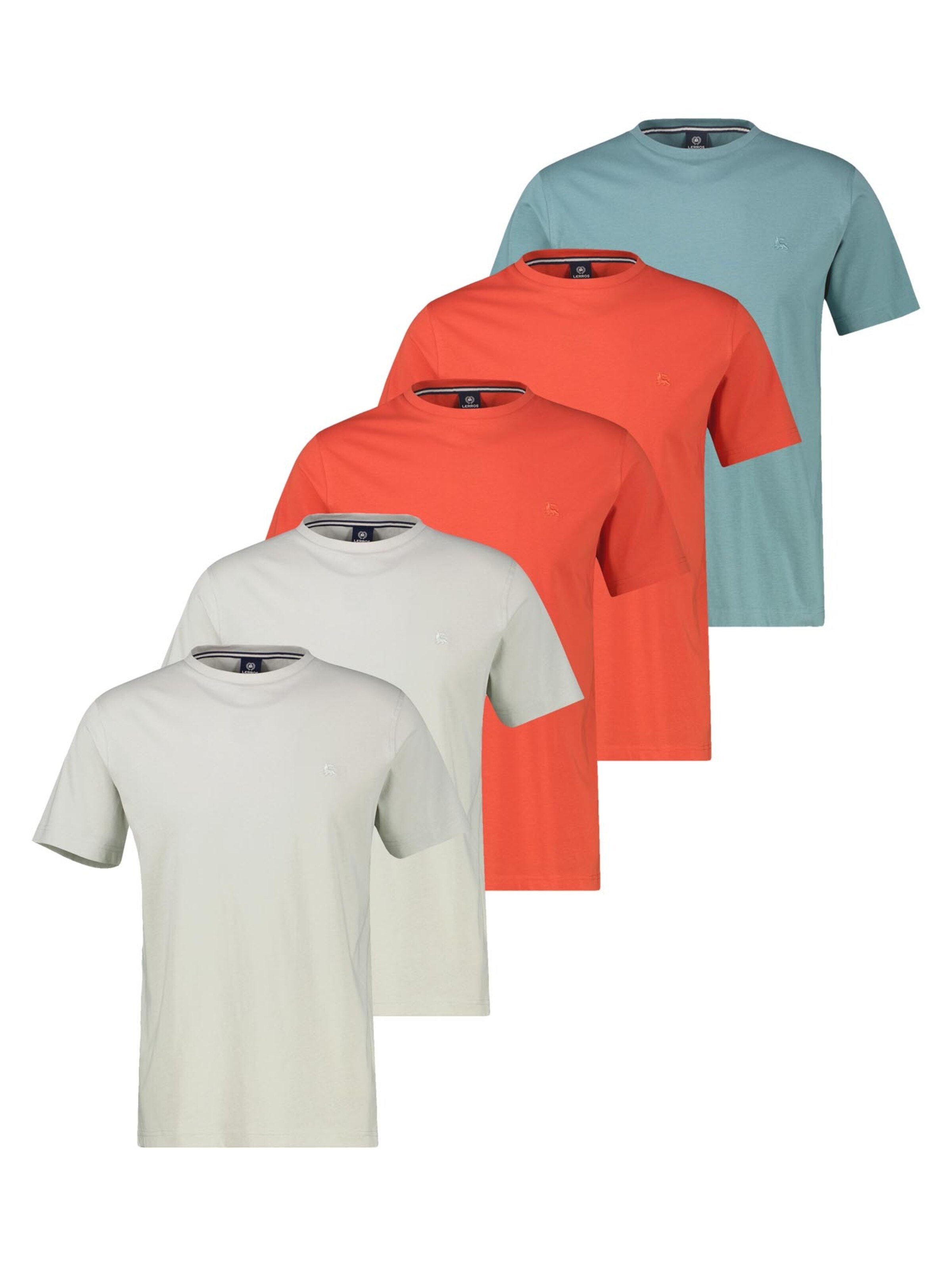LERROS Shirt 'Basic' in Gemengde kleuren: voorkant