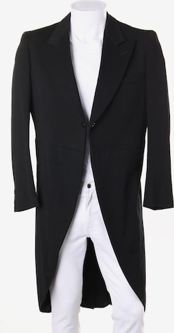 UNBEKANNT Suit Jacket in M-L in Black: front