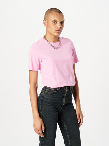 Gina Tricot Shirt in Roze: voorkant