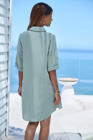 BEACH TIME Bluse in Grün