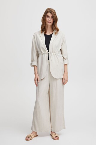 Veste mi-saison 'Lin Ja 1' Fransa en beige