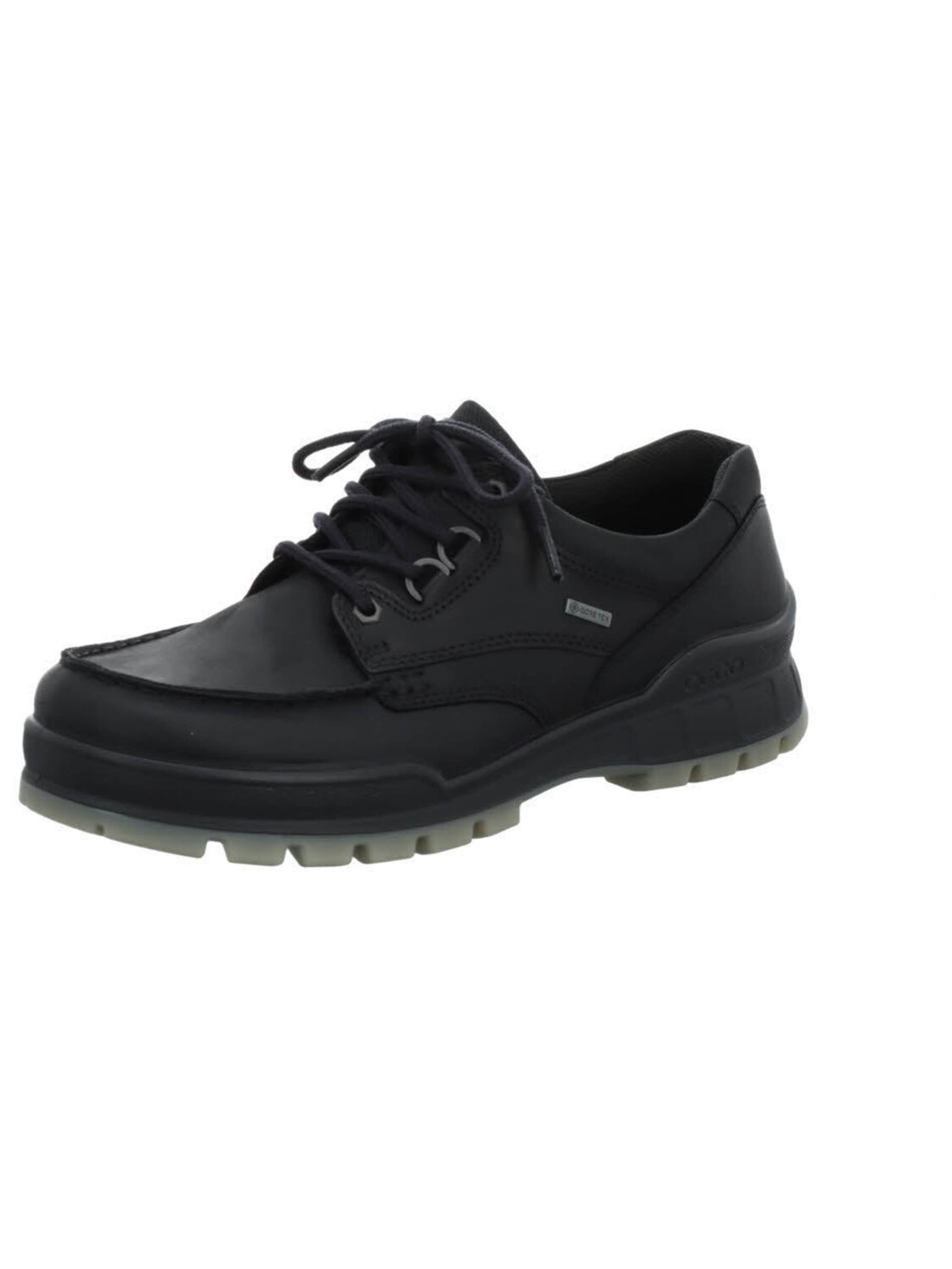 ECCO Lace-Up Shoes 'Schnürschuh Herren 831714/51052 Echtleder in schwarz' in Black: front