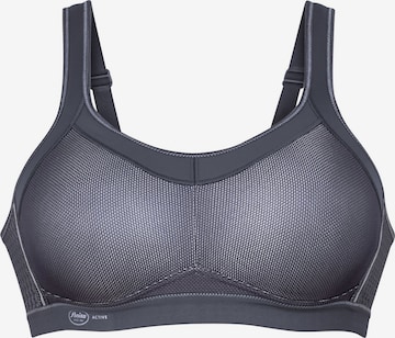 ANITA Bralette Bra 'momentum' in Grey: front