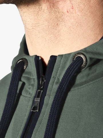 Jan Vanderstorm Sweatvest 'Roderich' in Groen